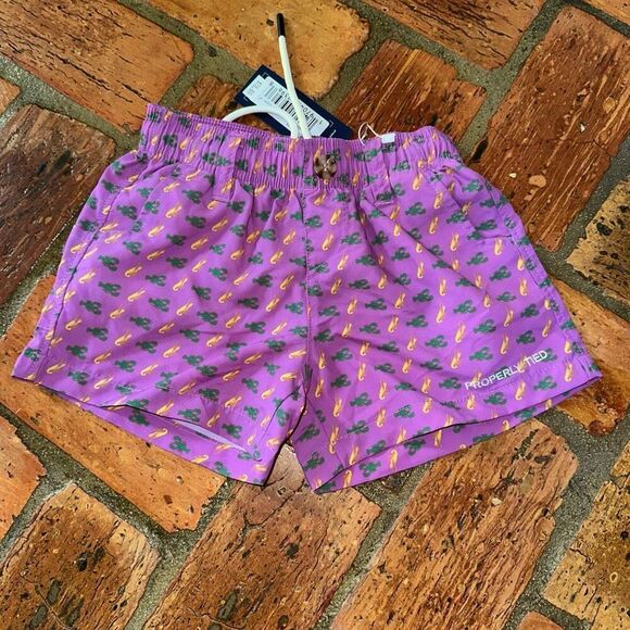 Properly Tied Mardi Gras crawfish lobster shorts NWT - Picture 1 of 2